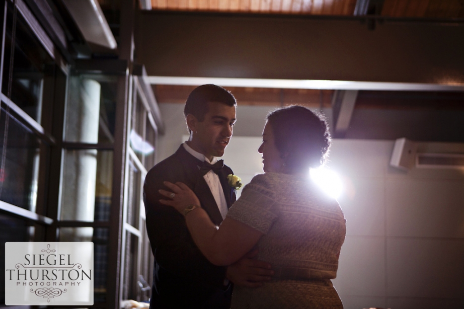 mother son dance at the UCSD faculty club La jolla wedding reception