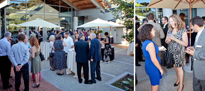 UCSD faculty club La jolla wedding reception