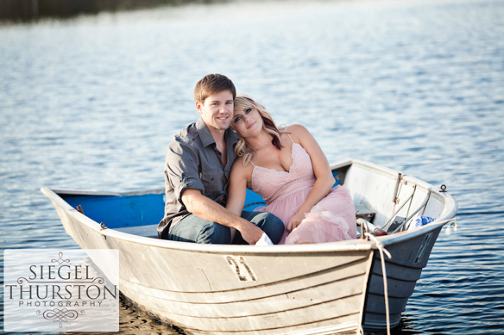 romantic notebook inspired photos in a row boat