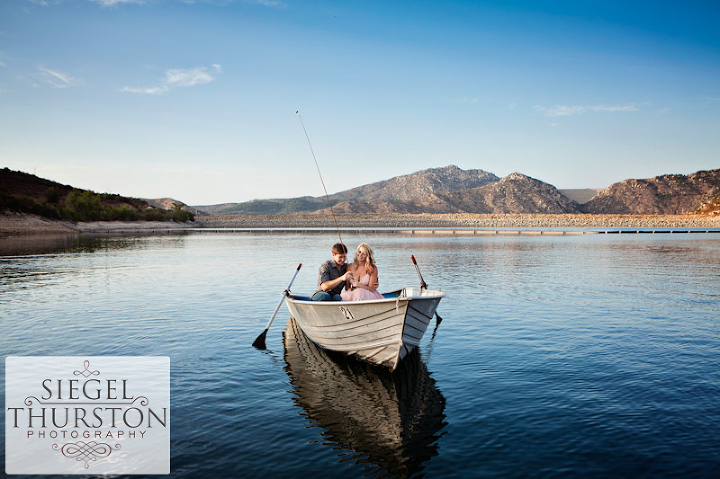 romantic notebook inspired photos in a row boat