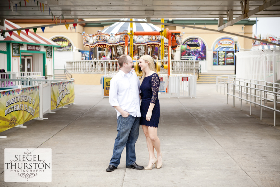 belmont park engagement photos san diego