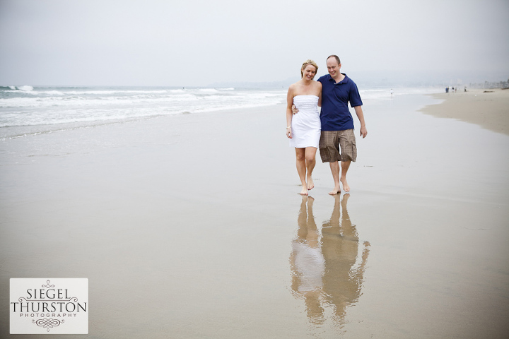 beach engagement shoot san diego