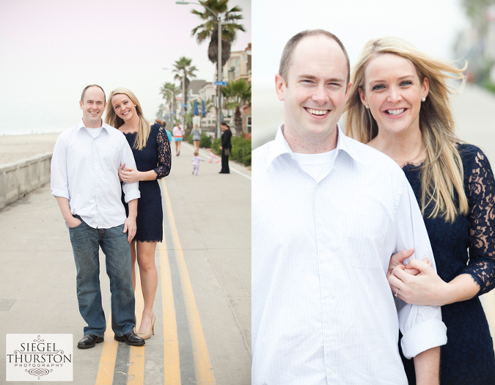 mission beach board walk engagement