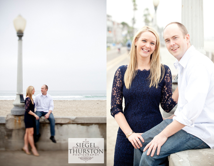 engagement photos mission beach board walk