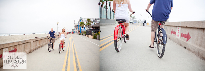 mission beach bicycle engagement