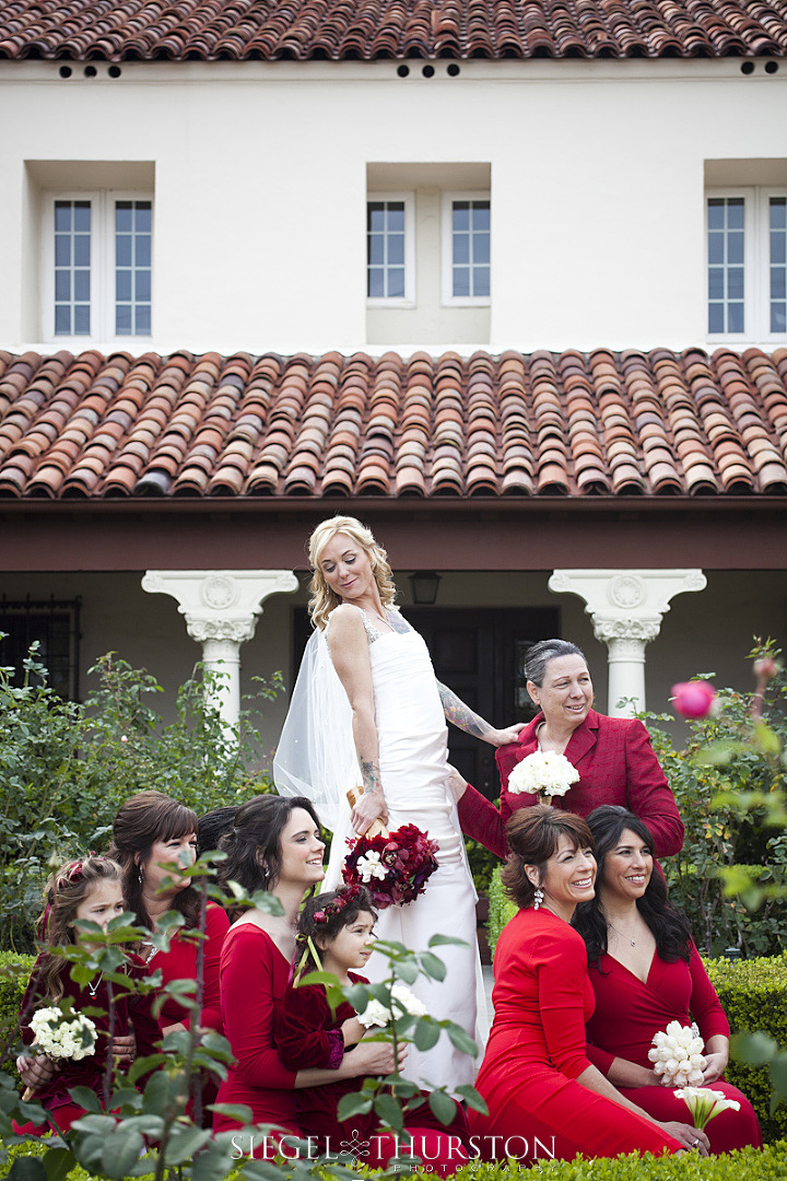 fun bridesmaids poses