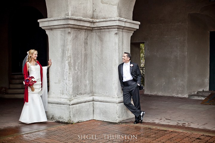 rainy wedding in san diego