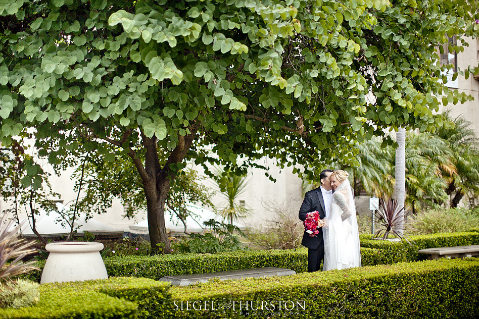 wedding balboa park gardens