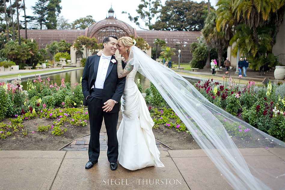 wedding portraits balboa park san diego