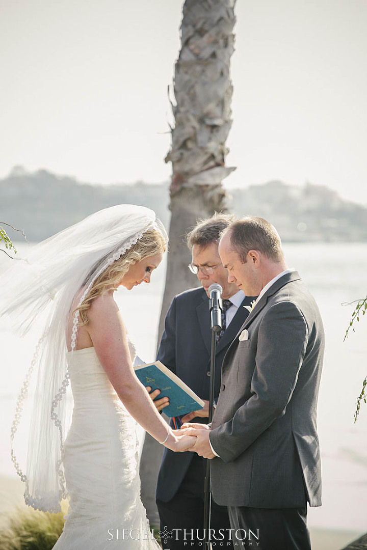 bride wearing her mother