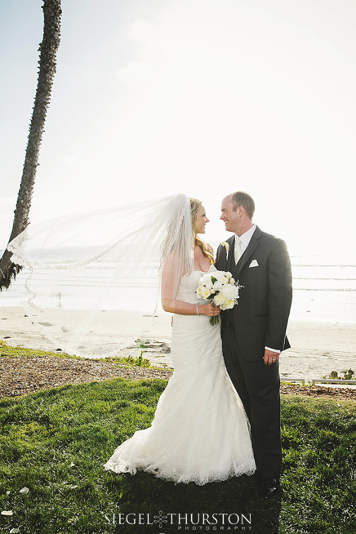 veil blowing in the wind