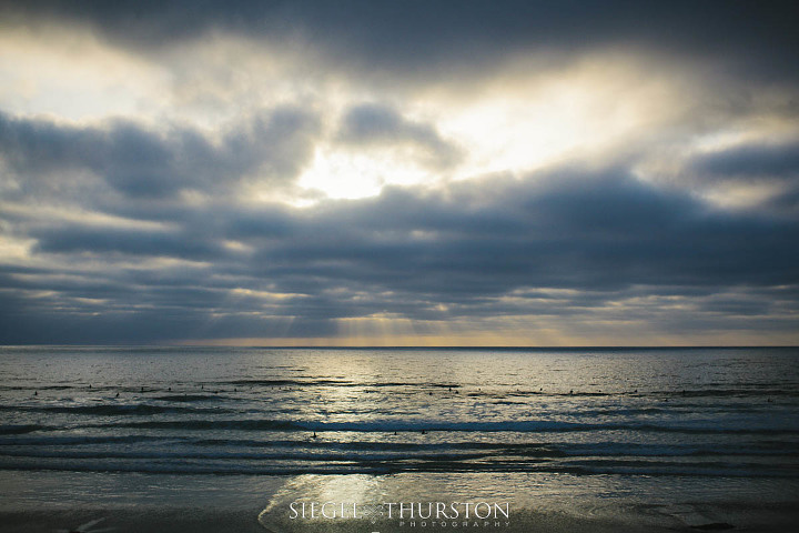 la jolla shores sunset april