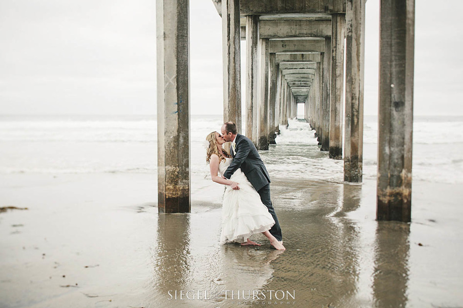 wedding photographs scripps pier