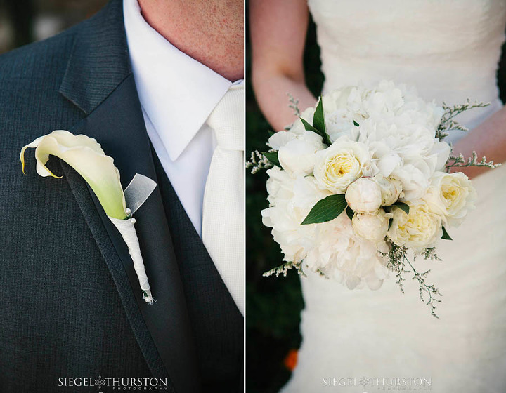 calla lily boutonniere