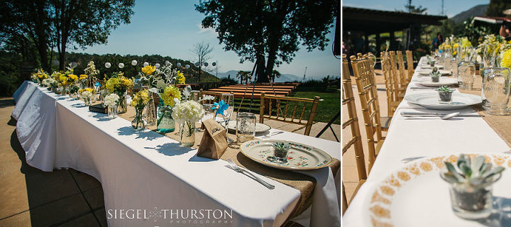 long wedding table