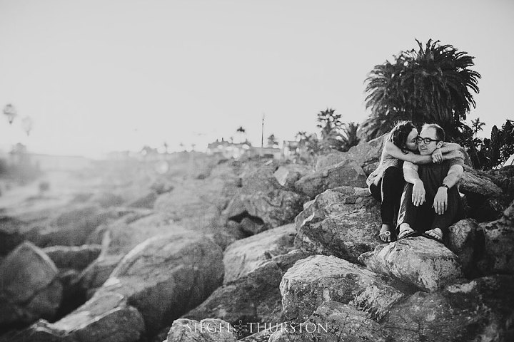 artistic beach portrait session san diego