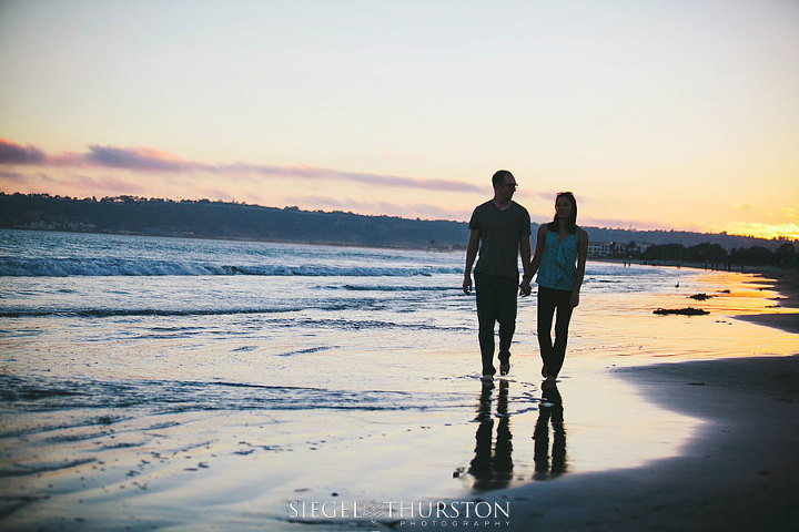 sun set beach portraits coronado san diego