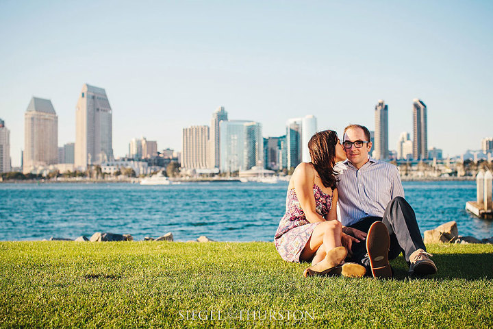 san diego sky line at the coronado ferry landing