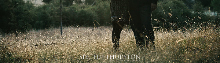 engagement pictures in grassy fields