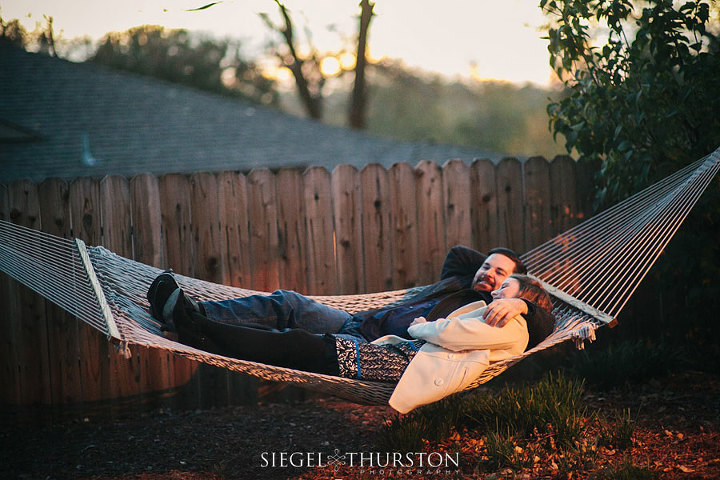 hammock engagement pictures