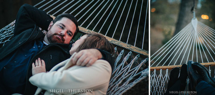 hammock engagement pictures