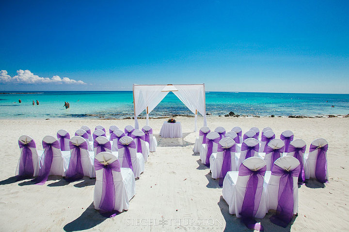 Playa Del Carmen Destination Beach Wedding Evan and Meagan