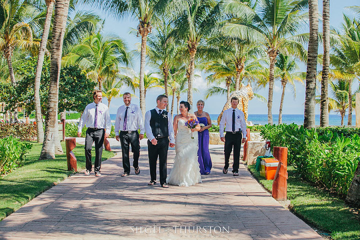 cancun beach wedding