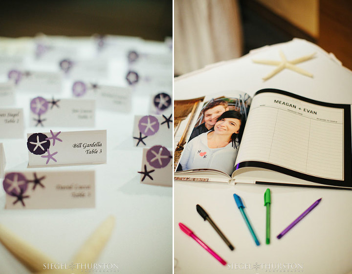 interactive wedding sign in book