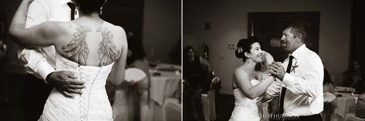 artistic father daughter dance destination wedding mexico