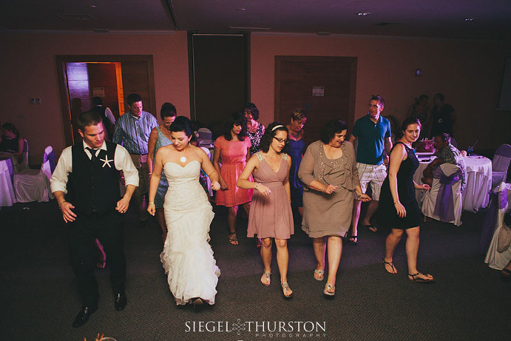 photojournalistic dancing reception photos destination wedding mexico