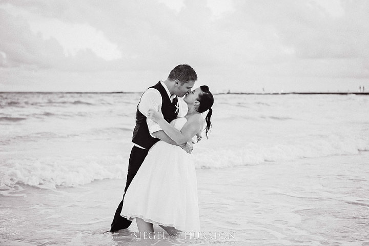 ocean destination wedding photos playa del carmen