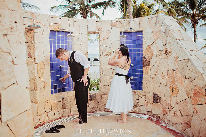 trash the dress barcelo maya beach