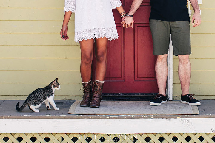 awesome boots to wear on your engagement shoot