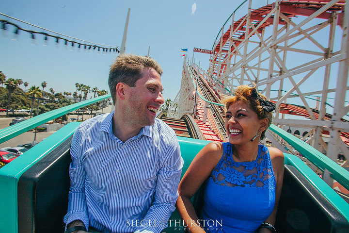 belmont park engagement photos