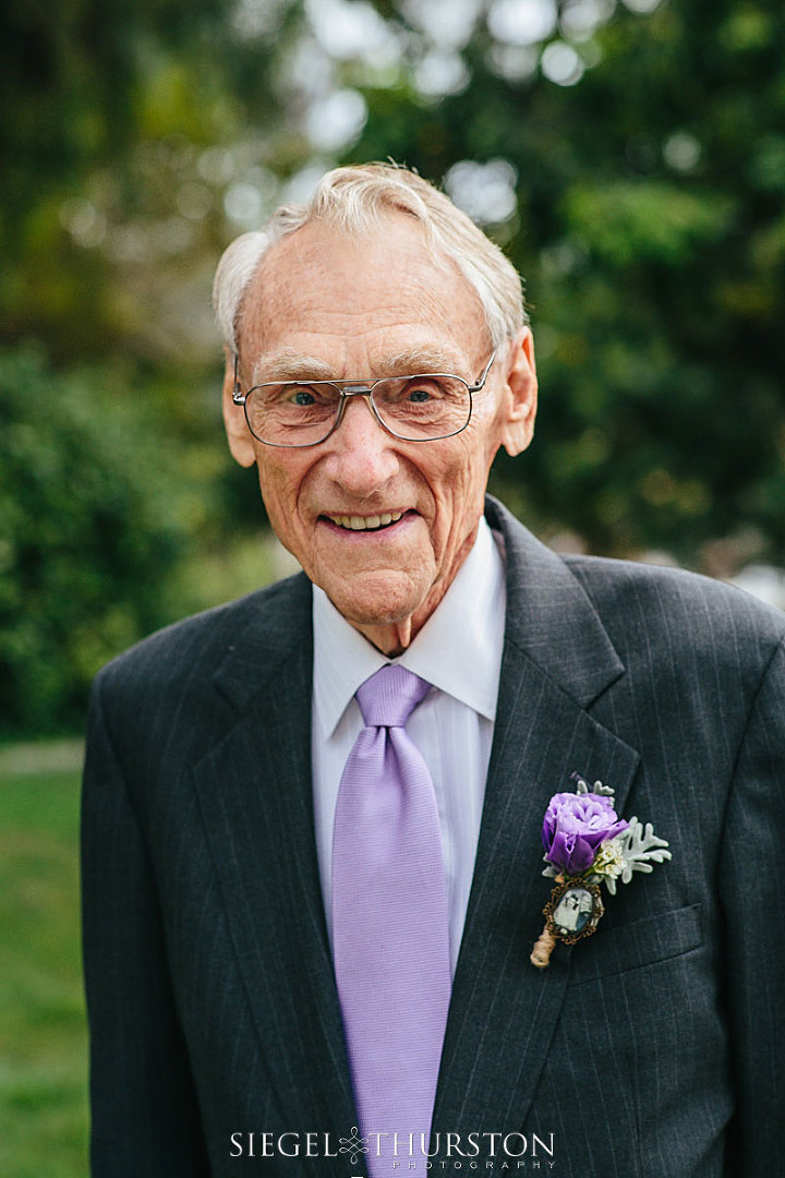 custom boutonniere for grandpa