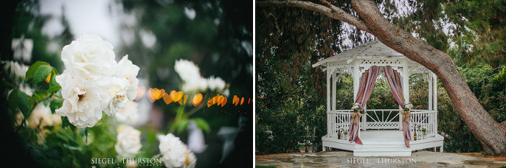 green gables estates in san diego has a beautiful white gazebo for wedding ceremonies