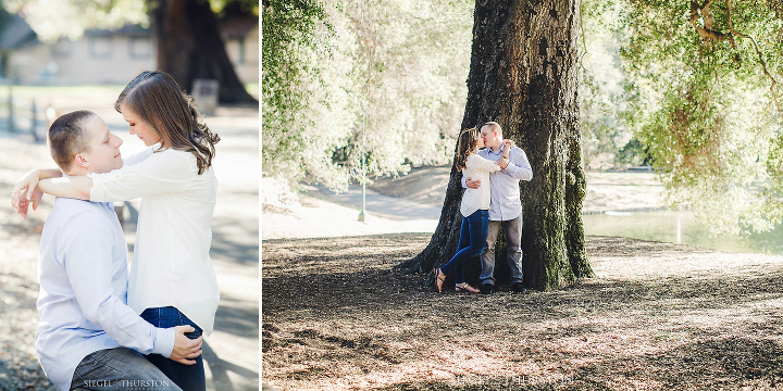 irvine regional park engagement session