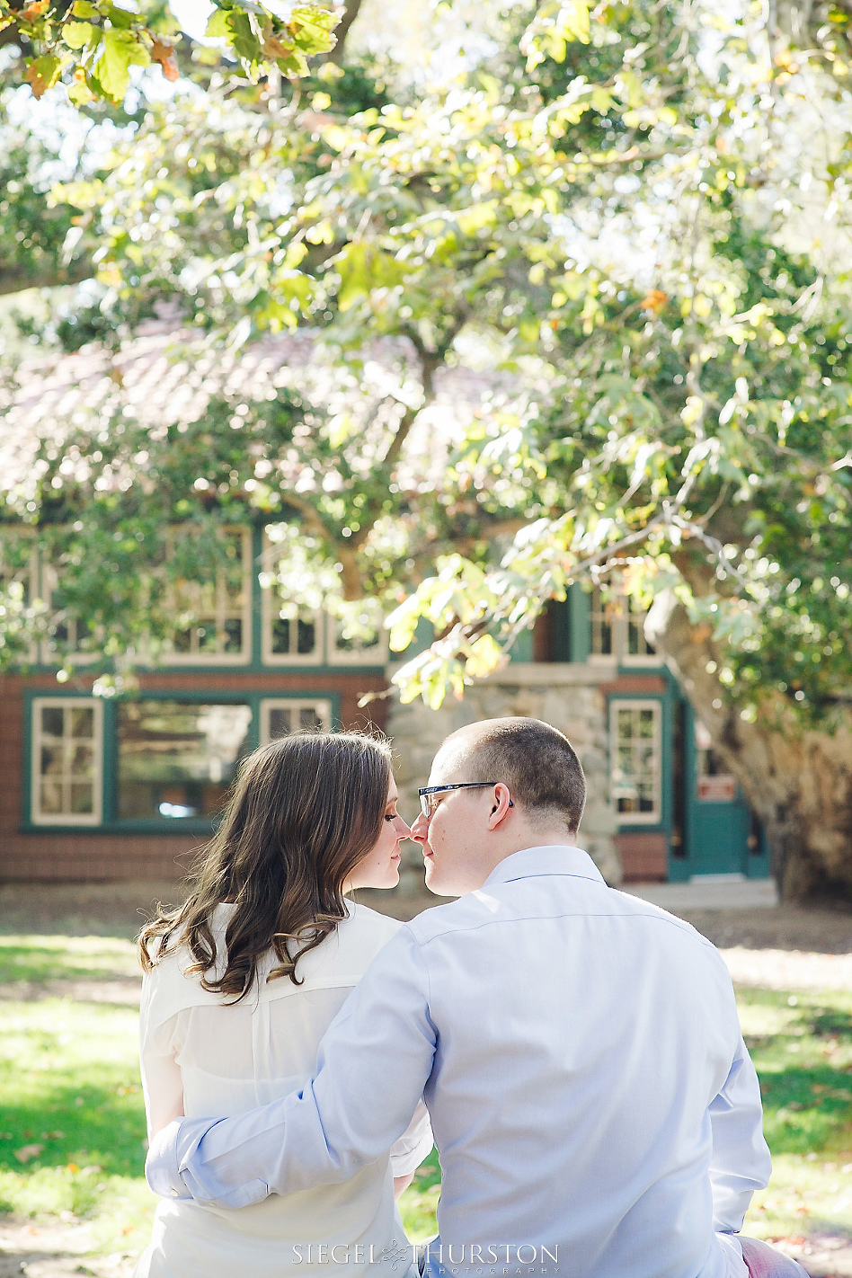 irvine regional park engagement photos