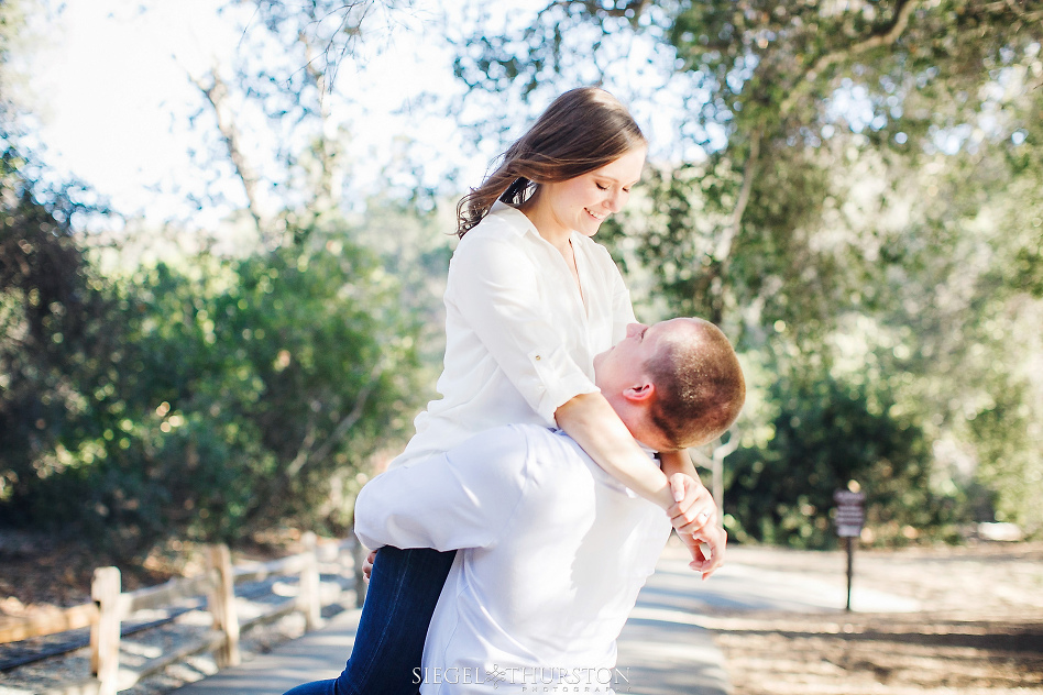 Orange County Park engagement photos