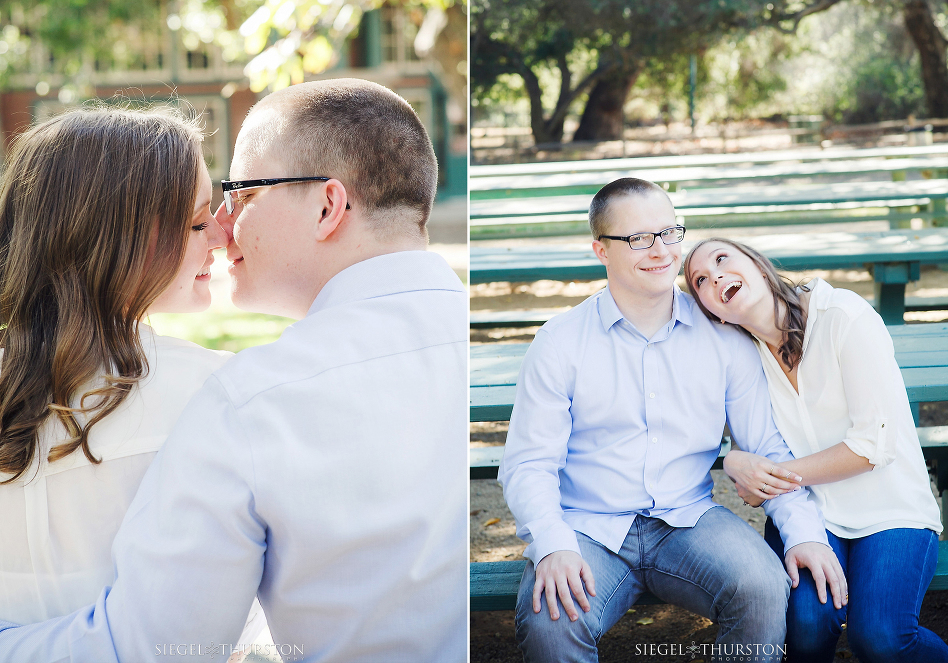 irvine regional park engagement session