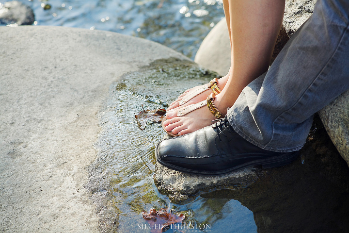 irvine regional park engagement photos