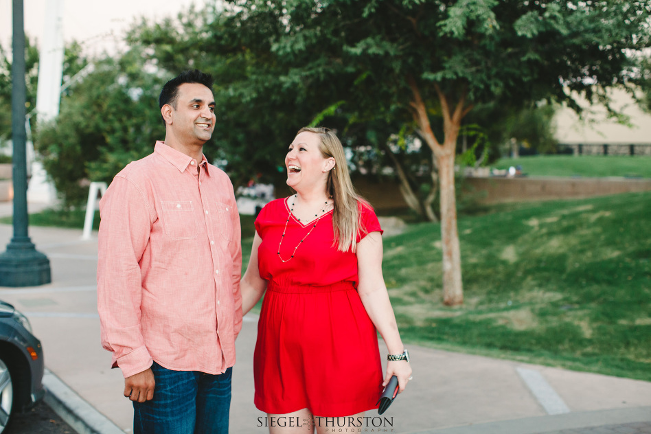 professional photographers capture natural reactions to a wedding proposal in Gilbert Arizona