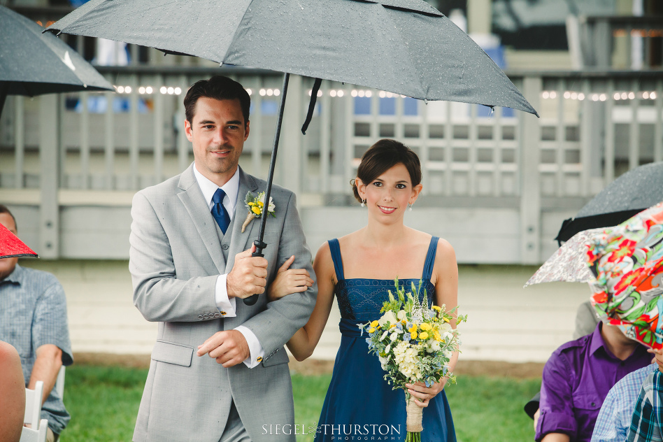 romantic rainy san diego wedding with umbrellas