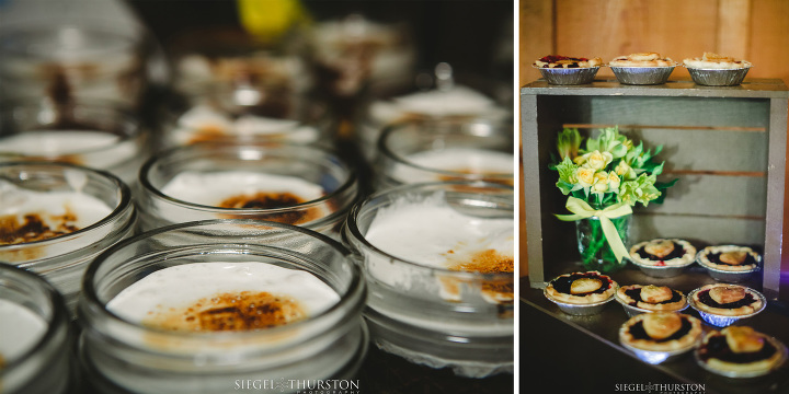marshmallow mason jar desserts for wedding guests