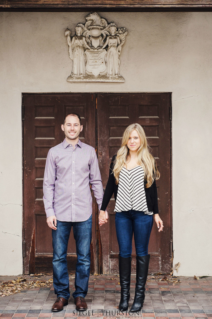 Engagement shoot at Franceschi Park in Santa Barbara