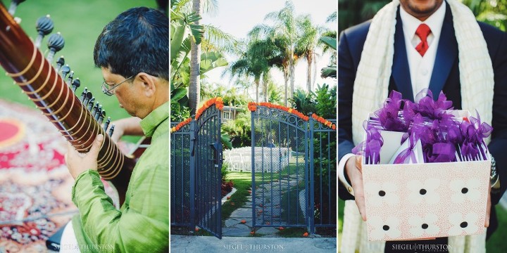 Indian American Wedding The Dana on Mission Bay Marina Garden
