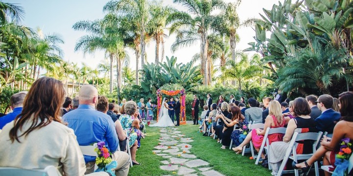The Dana on Mission Bay Marian Garden Wedding