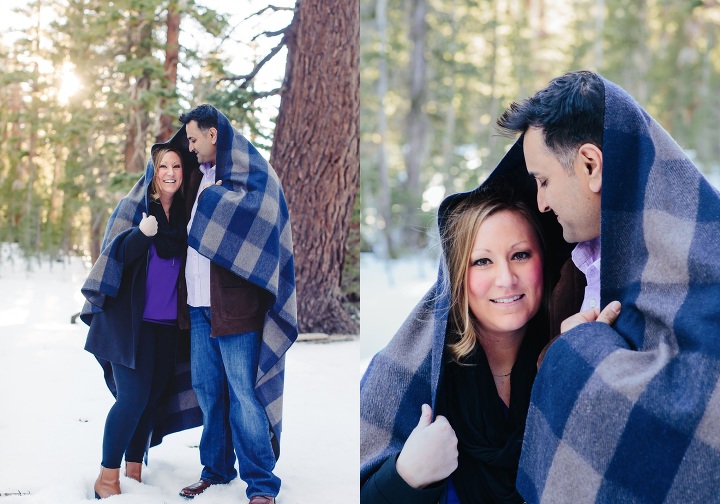 snow engagement shoot mammoth