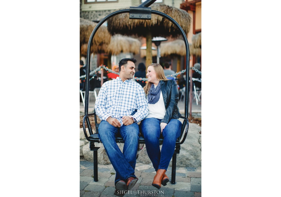 Mammoth Village Engagement photos