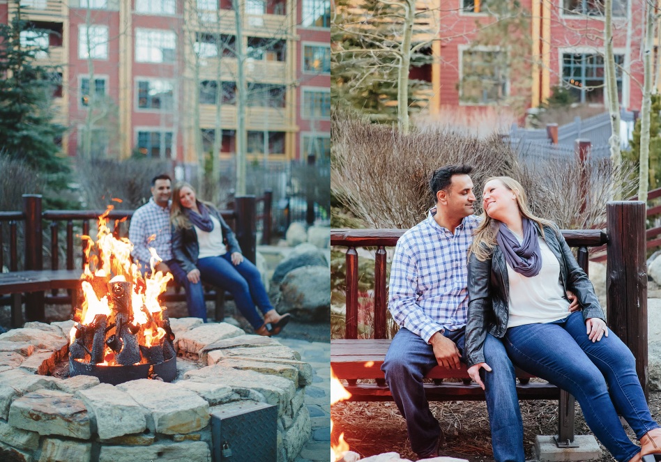 Mammoth Village Engagement photos